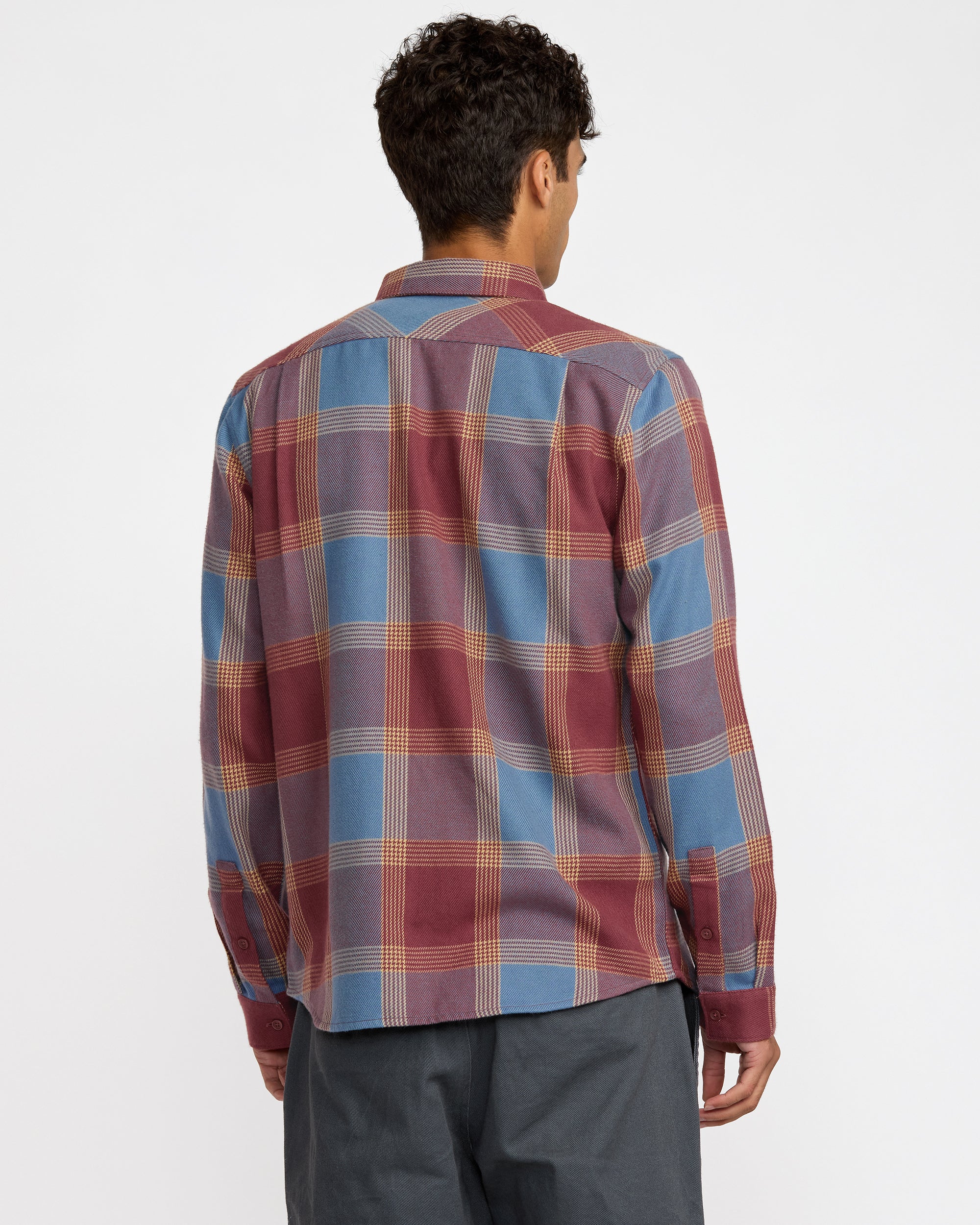 That'll Work Flannel Long Sleeve Shirt - RVCA