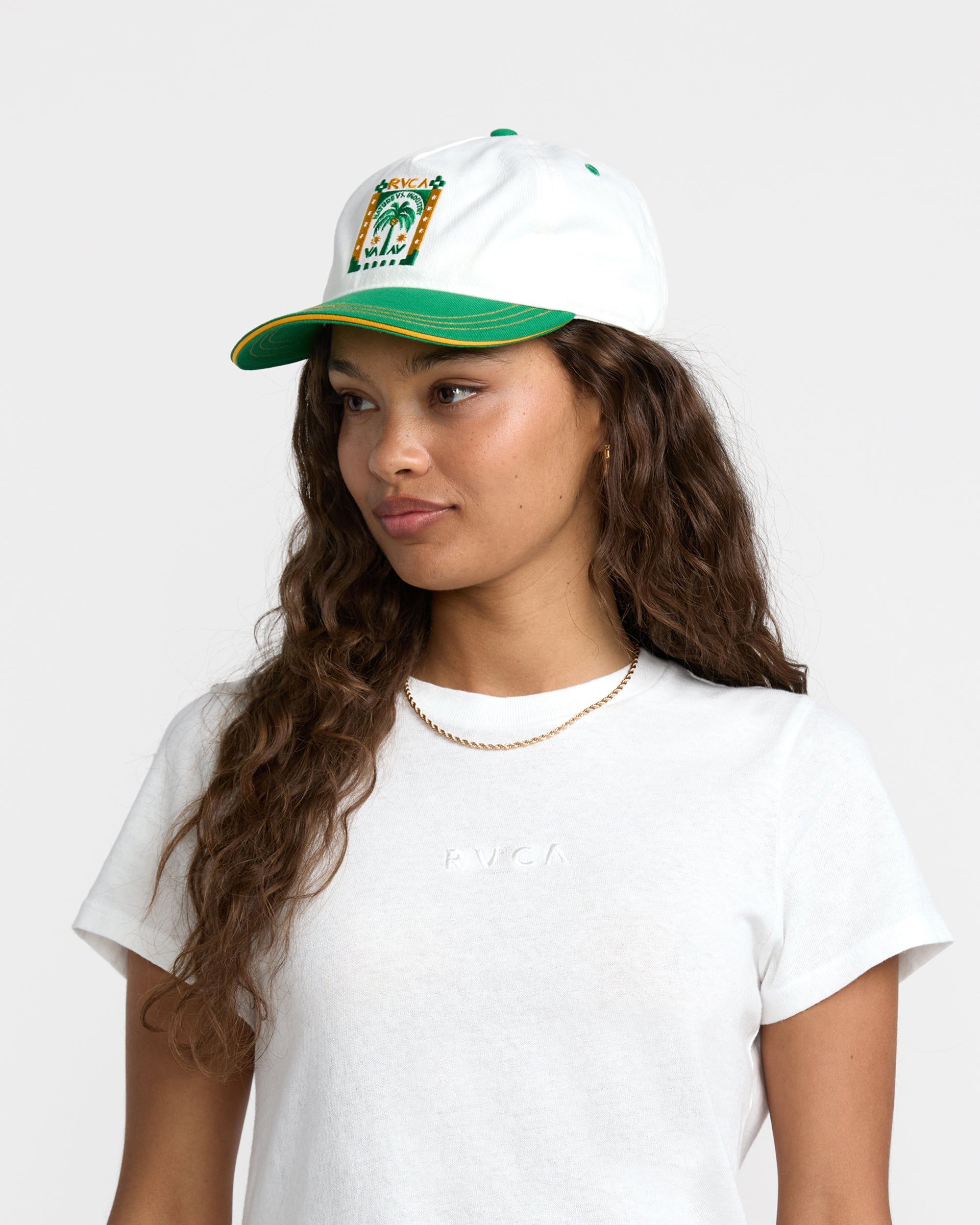 Berretto Trucker RVCA Palme Uomo – Modello Classico In Twill E Mesh - 3