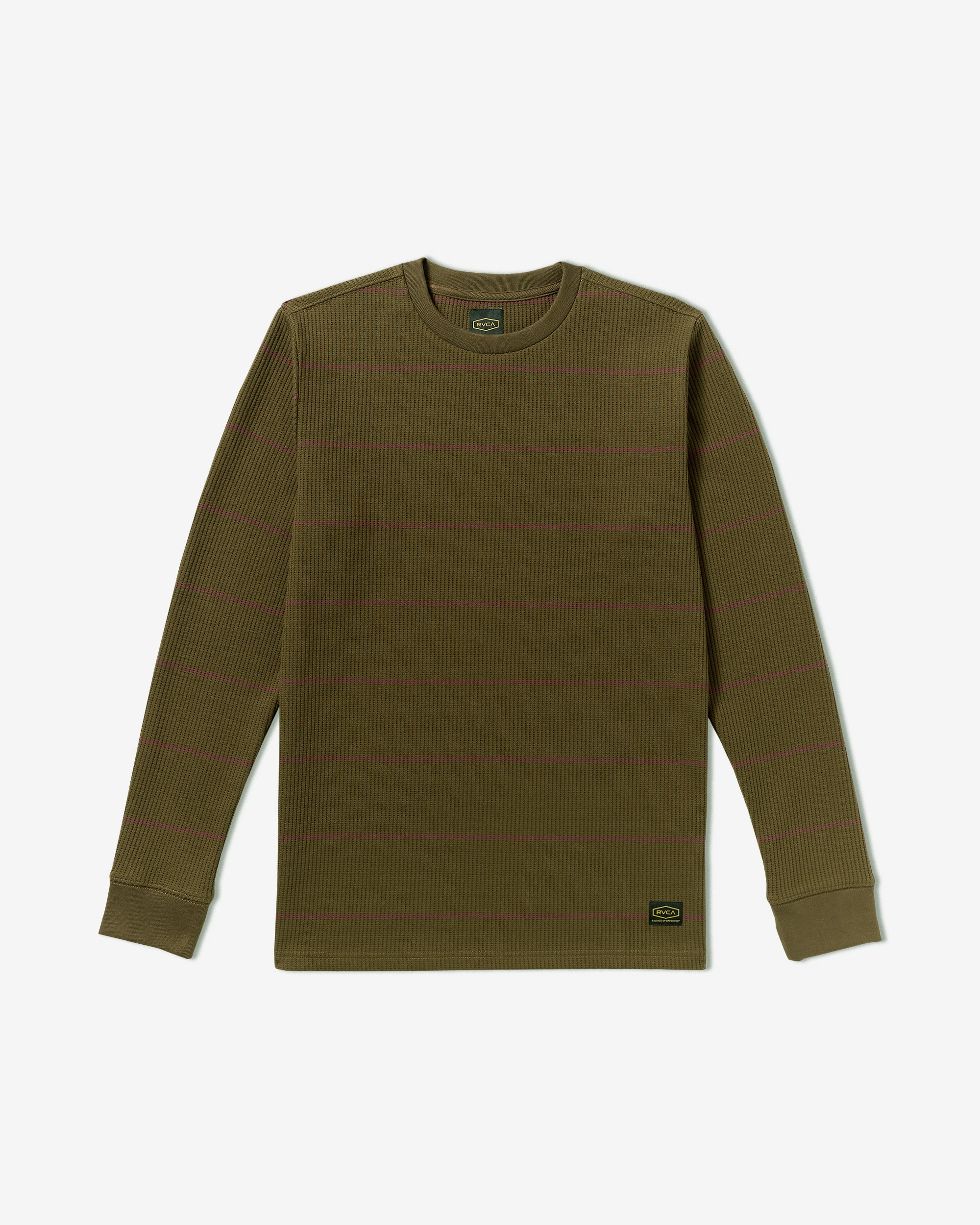 Dayshift Thermal Stripe Long Sleeve - RVCA