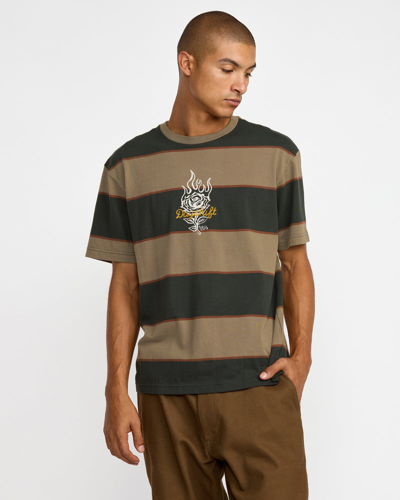KSL Stripe Short Sleeve Top - RVCA
