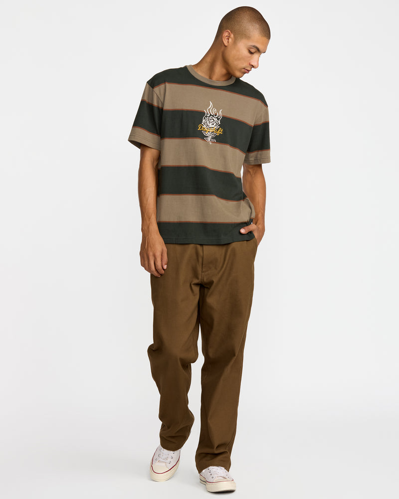 KSL Stripe Short Sleeve Top - RVCA