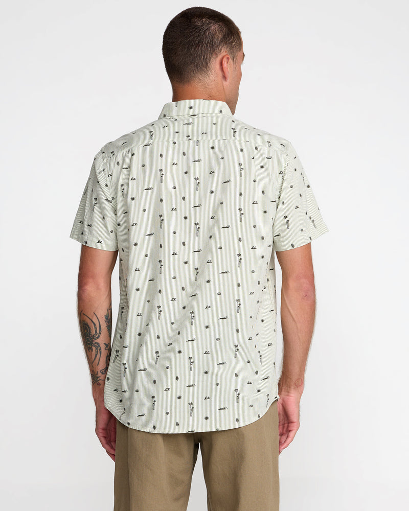 That'll Do Seersucker Shirt - RVCA