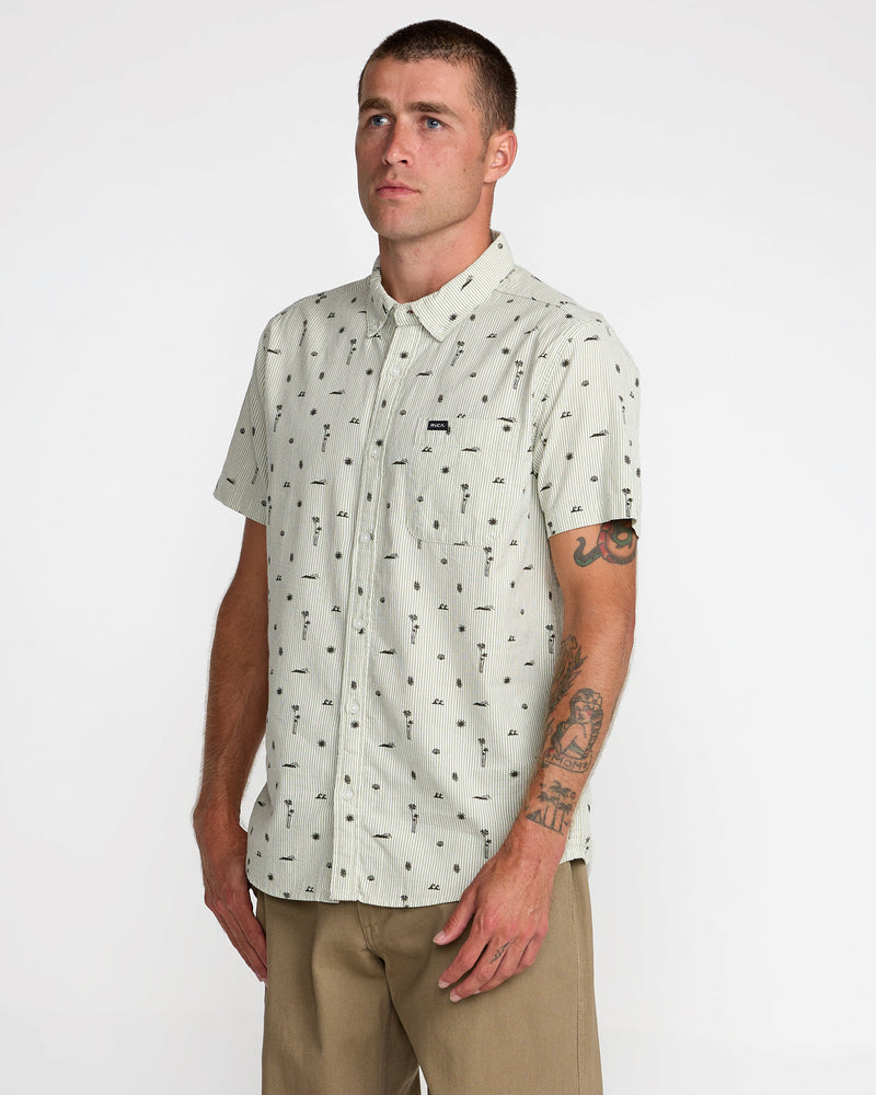That'll Do Seersucker Shirt - RVCA