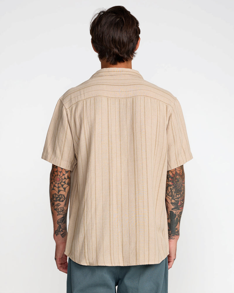 Exotica Stripe Short Sleeve Shirt - RVCA