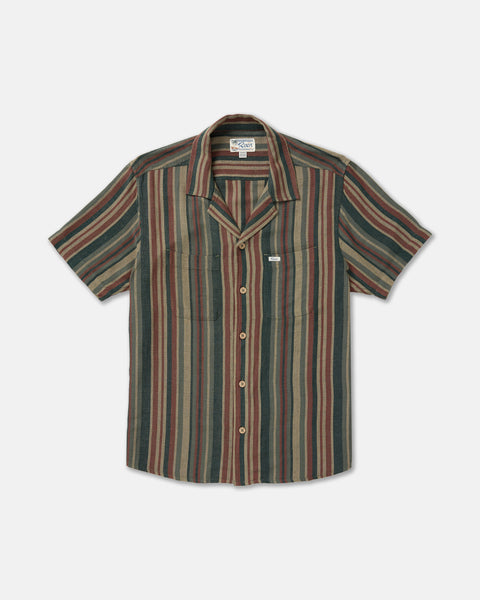 Exotica Stripe Short Sleeve Shirt - RVCA