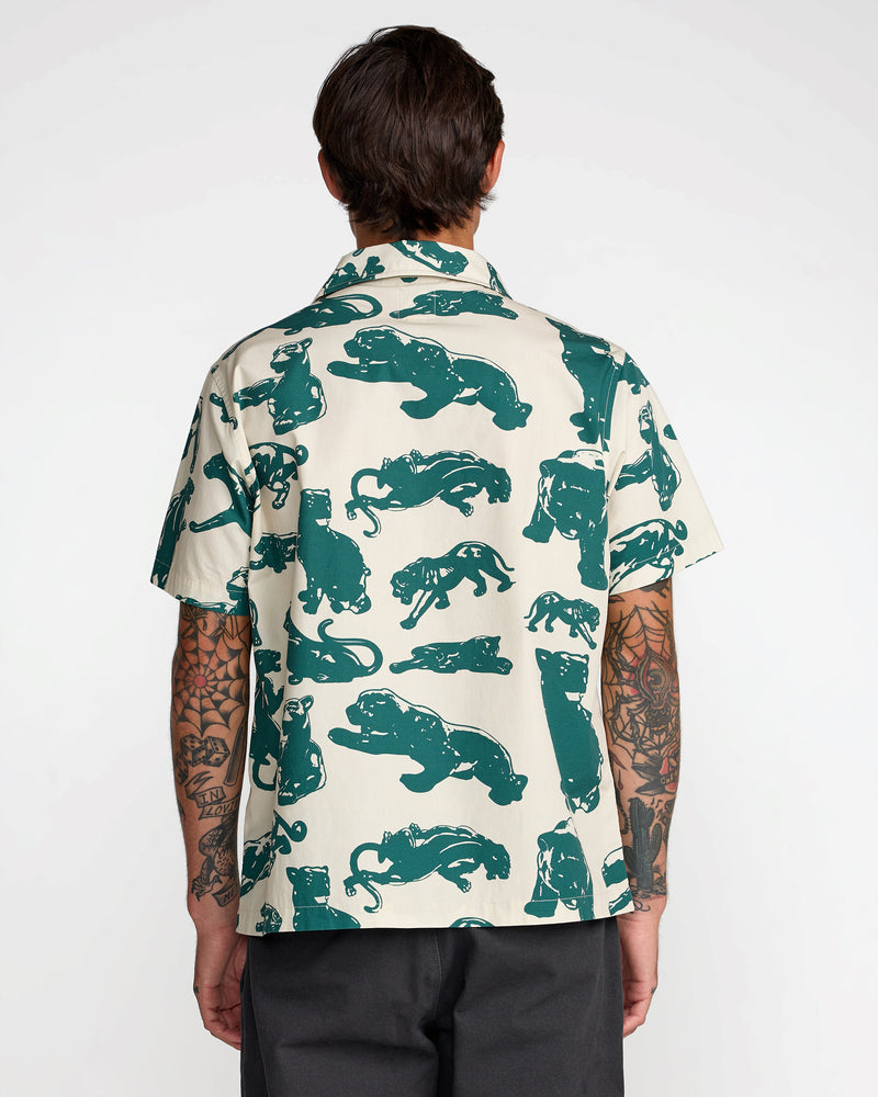 TJP All Over Short Sleeve Shirt - RVCA