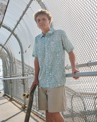 Jacobs Archive Print Short Sleeve Shirt - RVCA