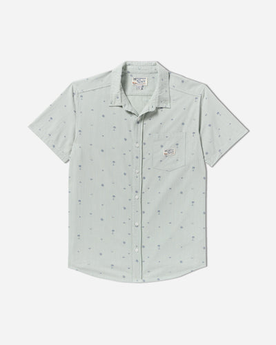 Exotica Seersucker Long Sleeve Tee - RVCA