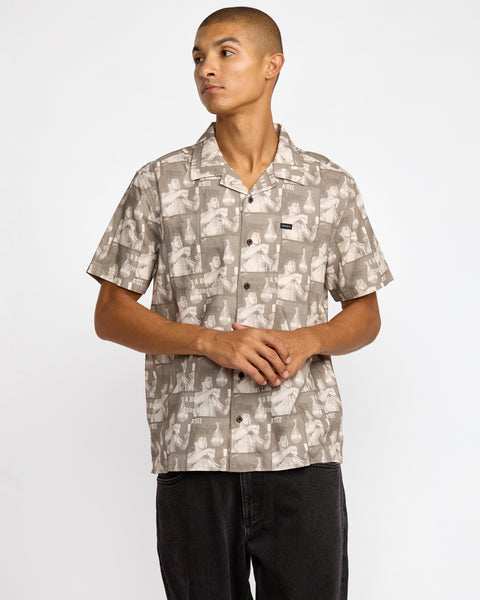 VA X Ali Float Sting Short Sleeve Shirt - RVCA