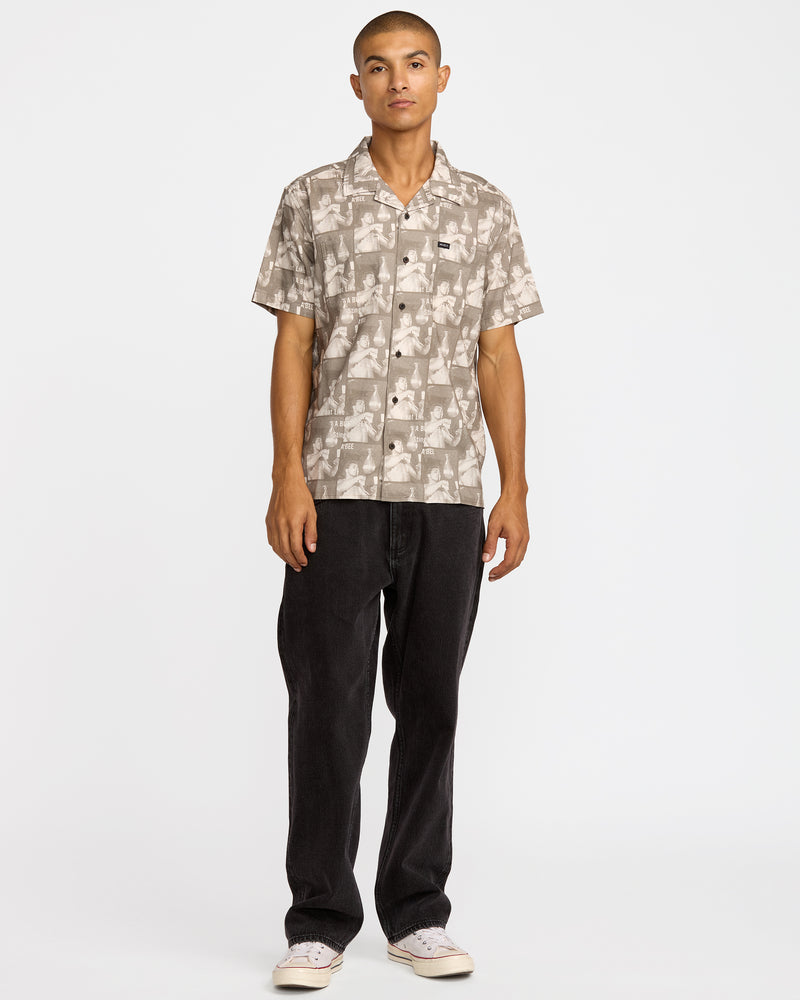 VA X Ali Float Sting Short Sleeve Shirt - RVCA