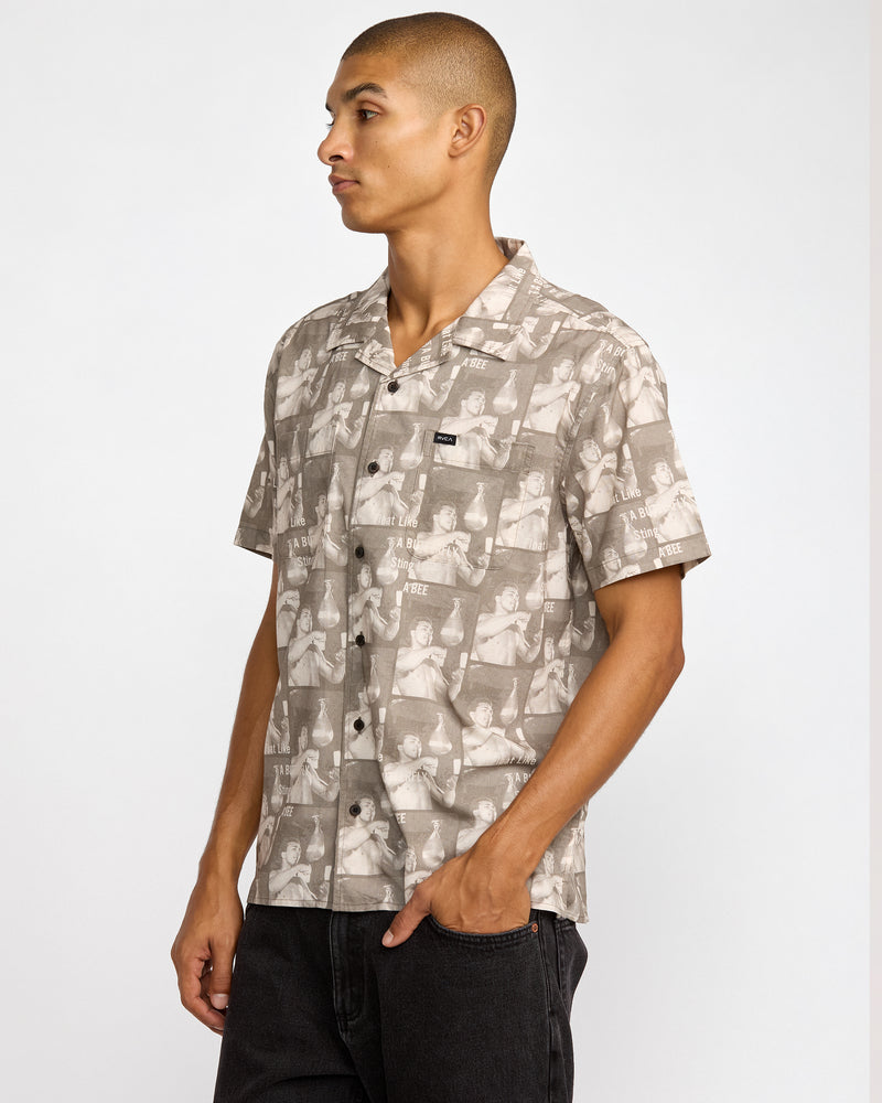 VA X Ali Float Sting Short Sleeve Shirt - RVCA