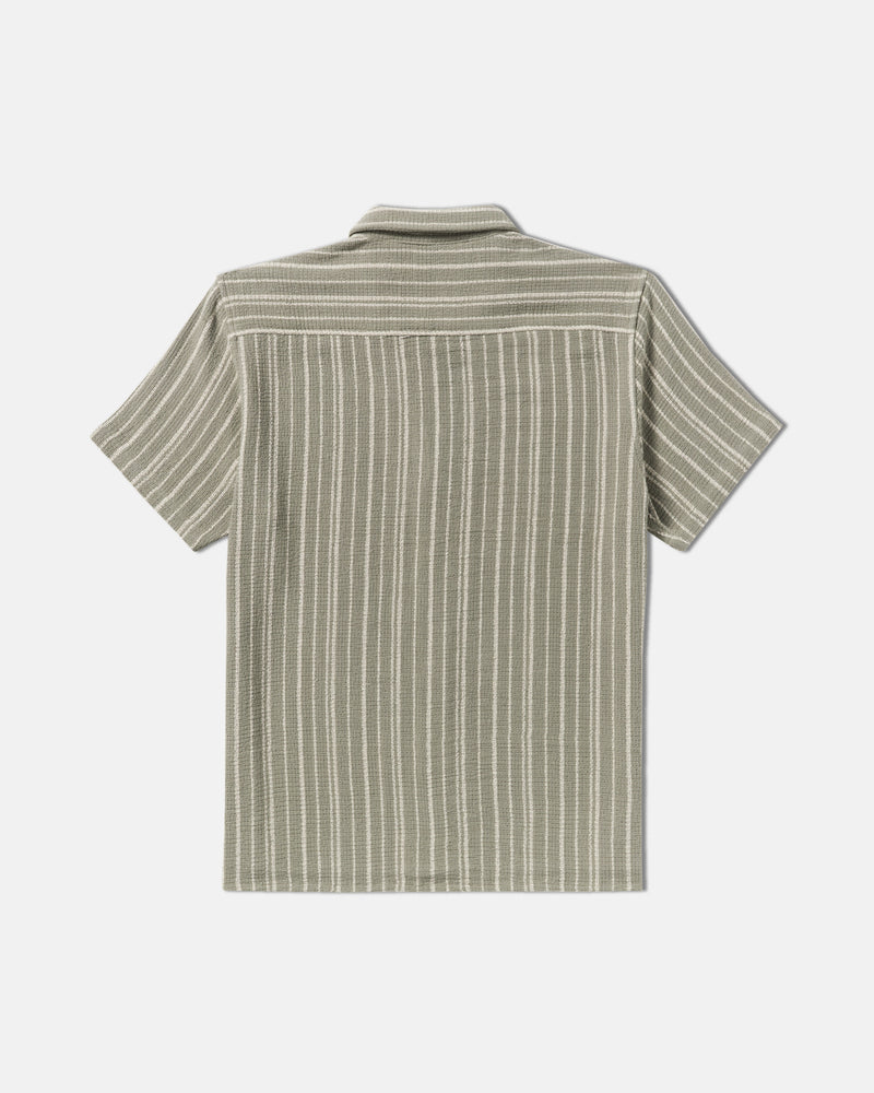 VAcancy Stripe Short Sleeve Shirt - RVCA