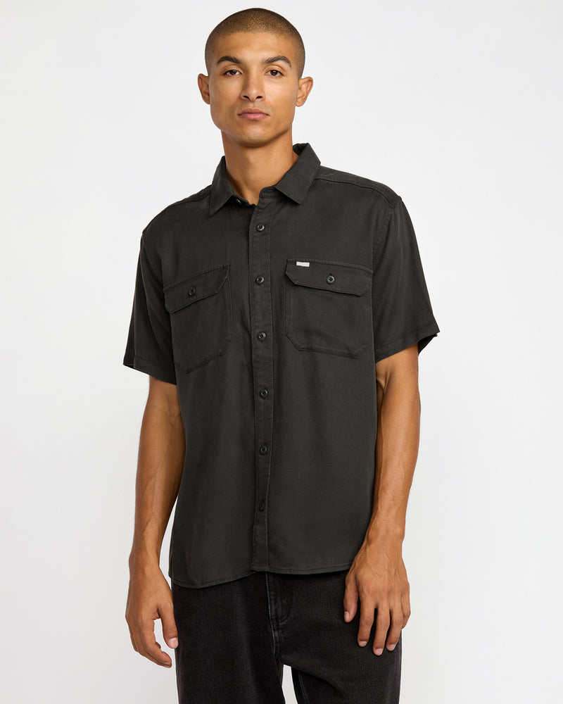 VAcancy Utility Short Sleeve Shirt - RVCA