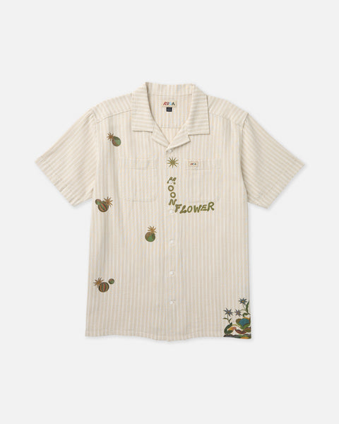 Mel G Moonlight Short Sleeve Shirt- RVCA