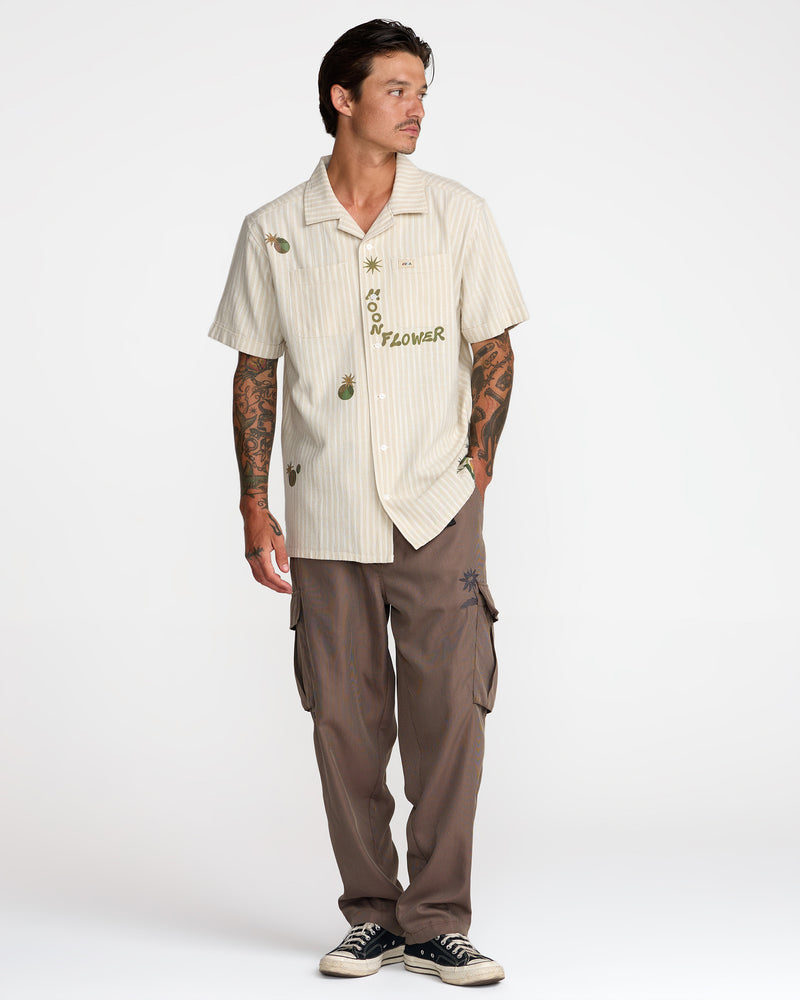 Mel G Moonlight Short Sleeve Shirt- RVCA