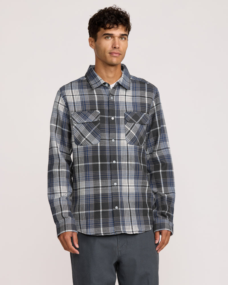 Dayshift Flannel Long Sleeve Shirt - RVCA