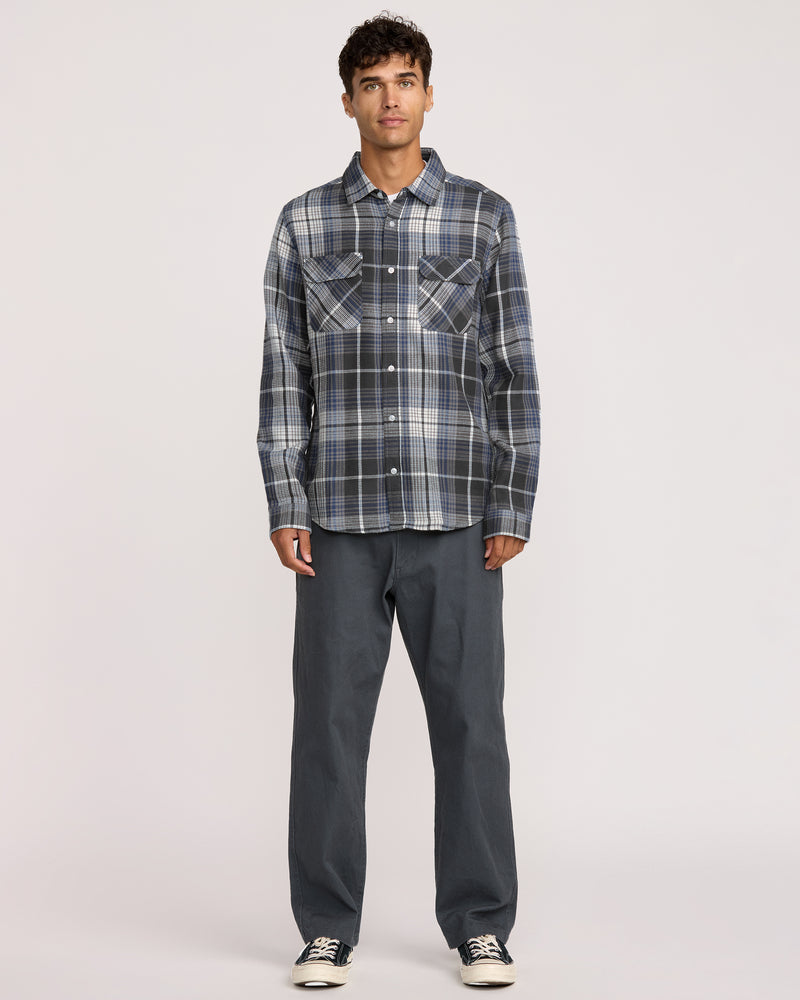 Dayshift Flannel Long Sleeve Shirt - RVCA