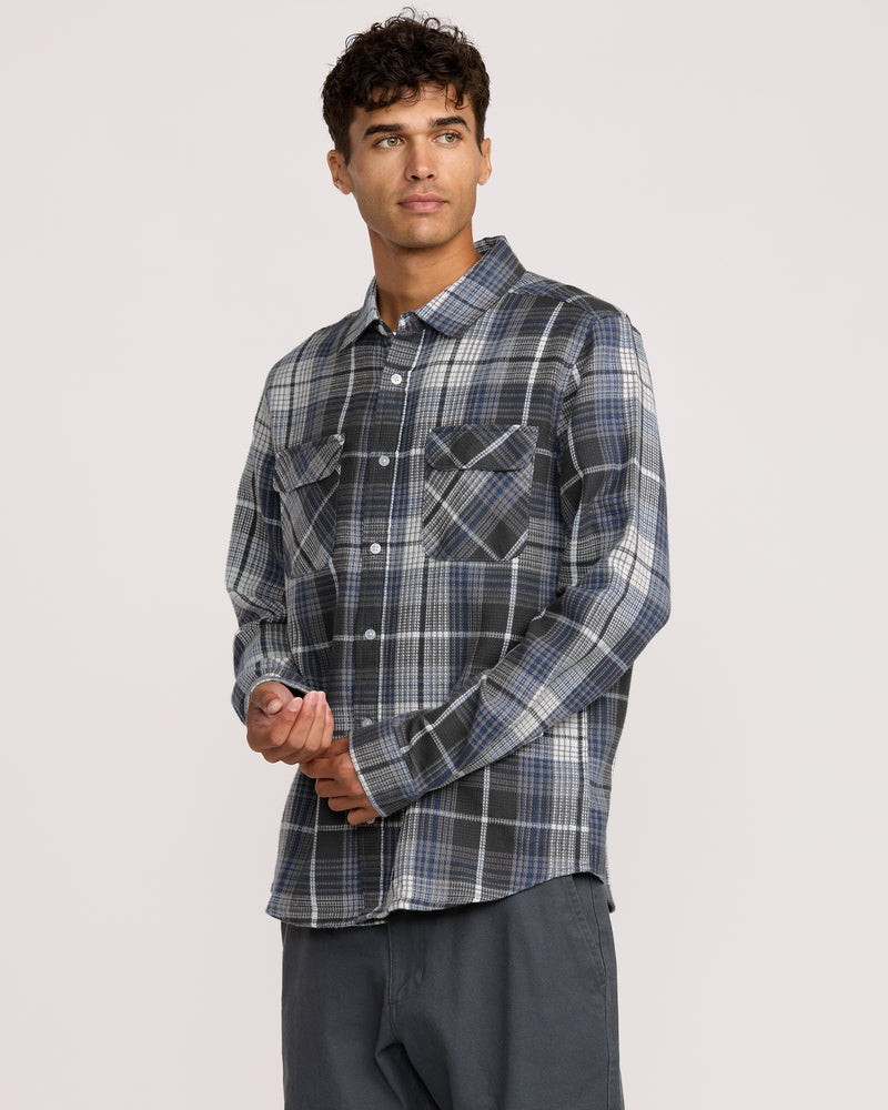Dayshift Flannel Long Sleeve Shirt - RVCA