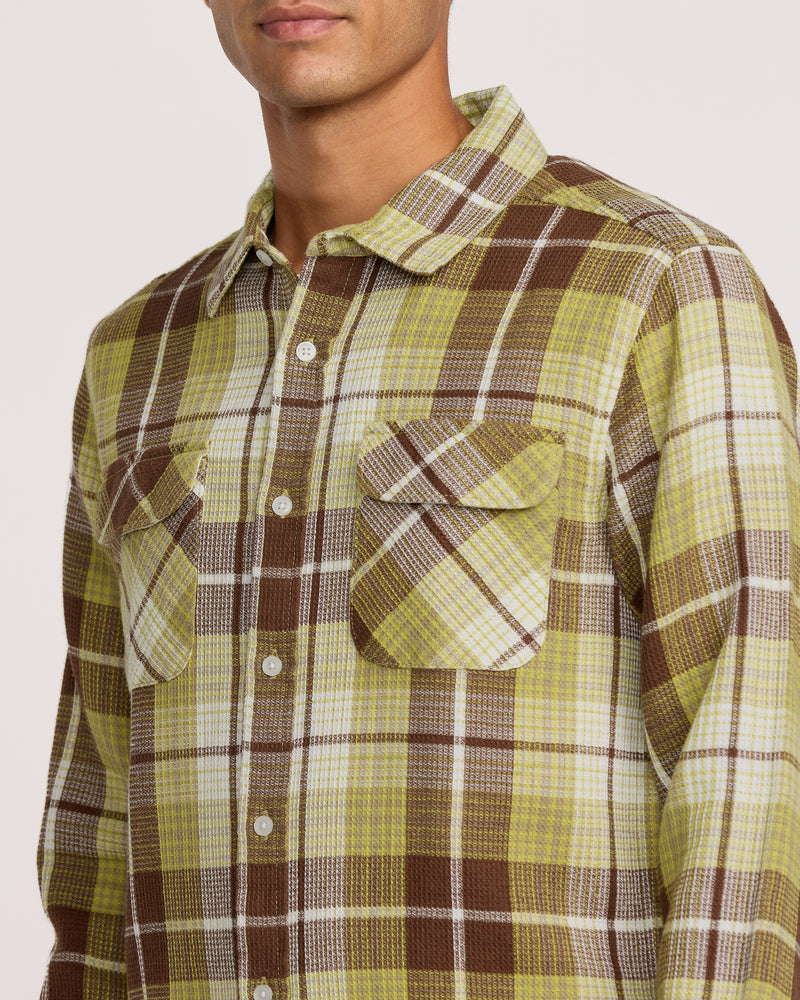 Dayshift Flannel Long Sleeve Shirt - RVCA