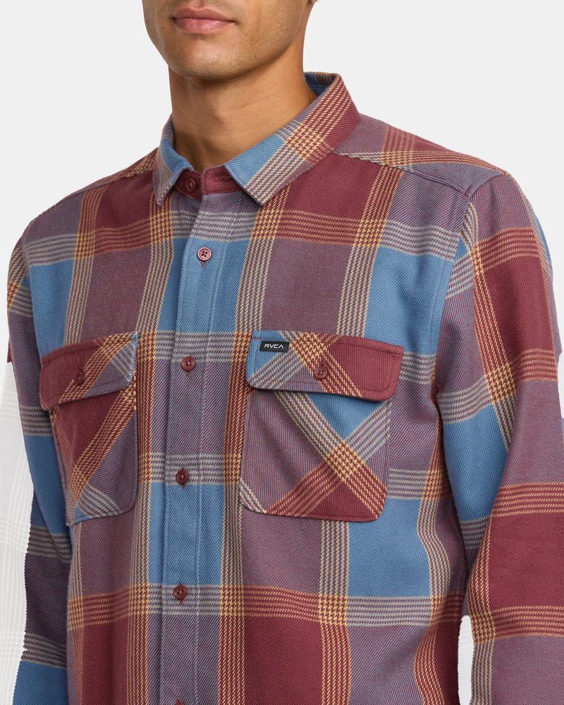 That'll Work Flannel Long Sleve Shirt - RVCA