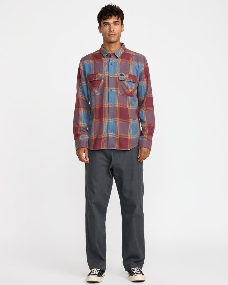 That'll Work Flannel Long Sleve Shirt - RVCA