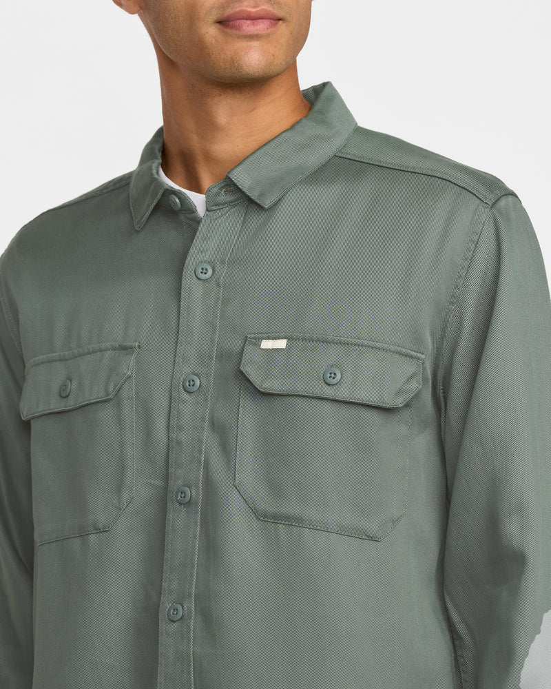 VAcancy Utility Long Sleeve Shirt - RVCA