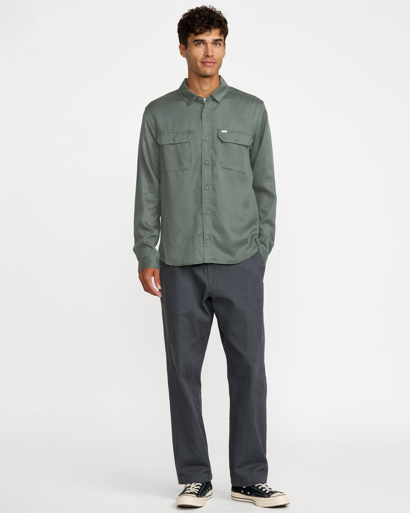 VAcancy Utility Long Sleeve Shirt - RVCA