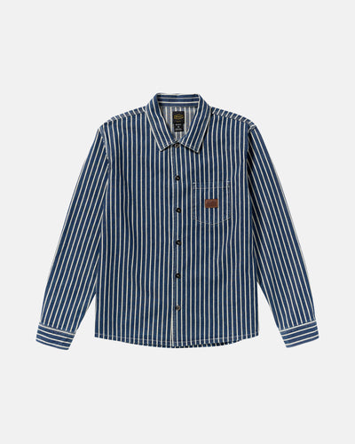 Dayshift Hickory Overshirt - RVCA