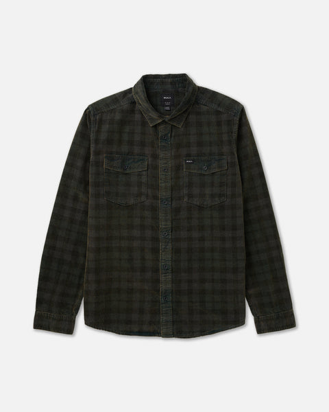 Artifice Cord Long Sleeve Shirt- RVCA
