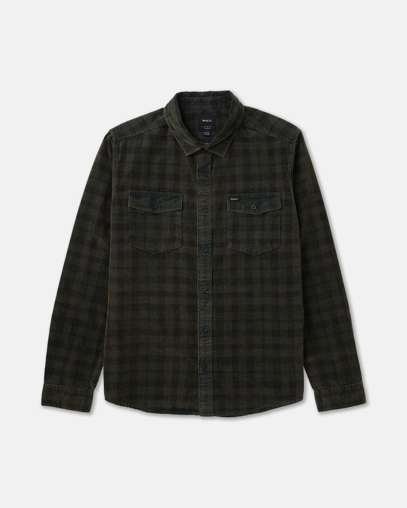 Artifice Cord Long Sleeve Shirt- RVCA