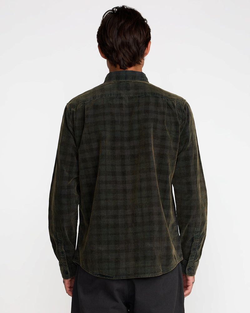 Artifice Cord Long Sleeve Shirt- RVCA