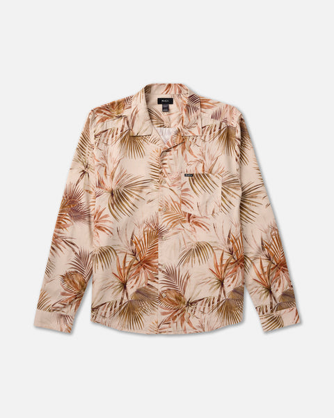 Mel G Palm Long Sleeve Shirt- RVCA