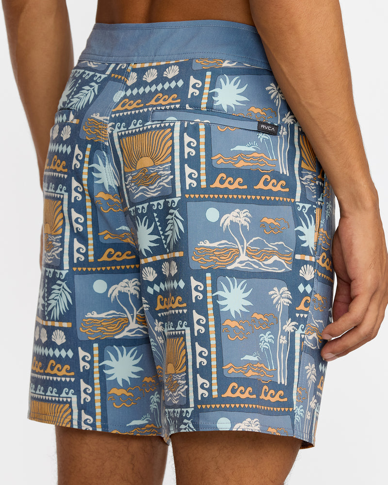 Hawaii Sunset Trunk 17" - RVCA