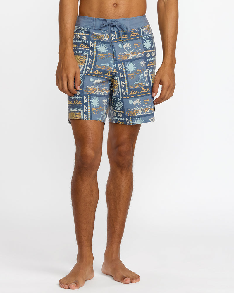 Hawaii Sunset Trunk 17" - RVCA