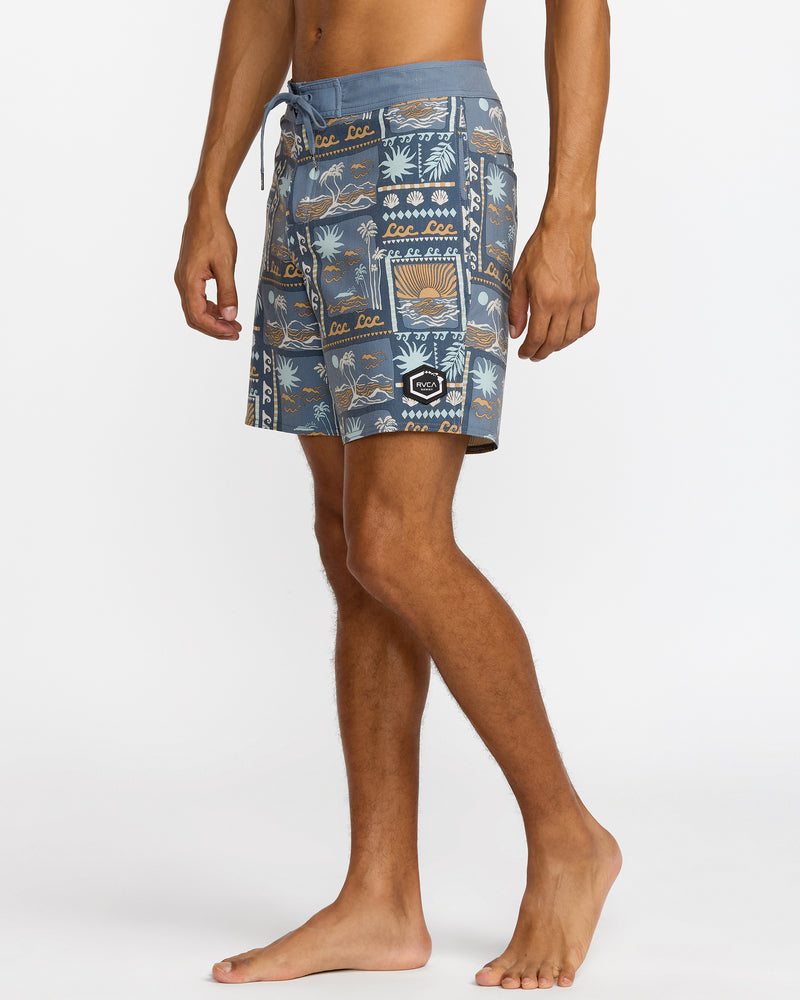 Hawaii Sunset Trunk 17" - RVCA