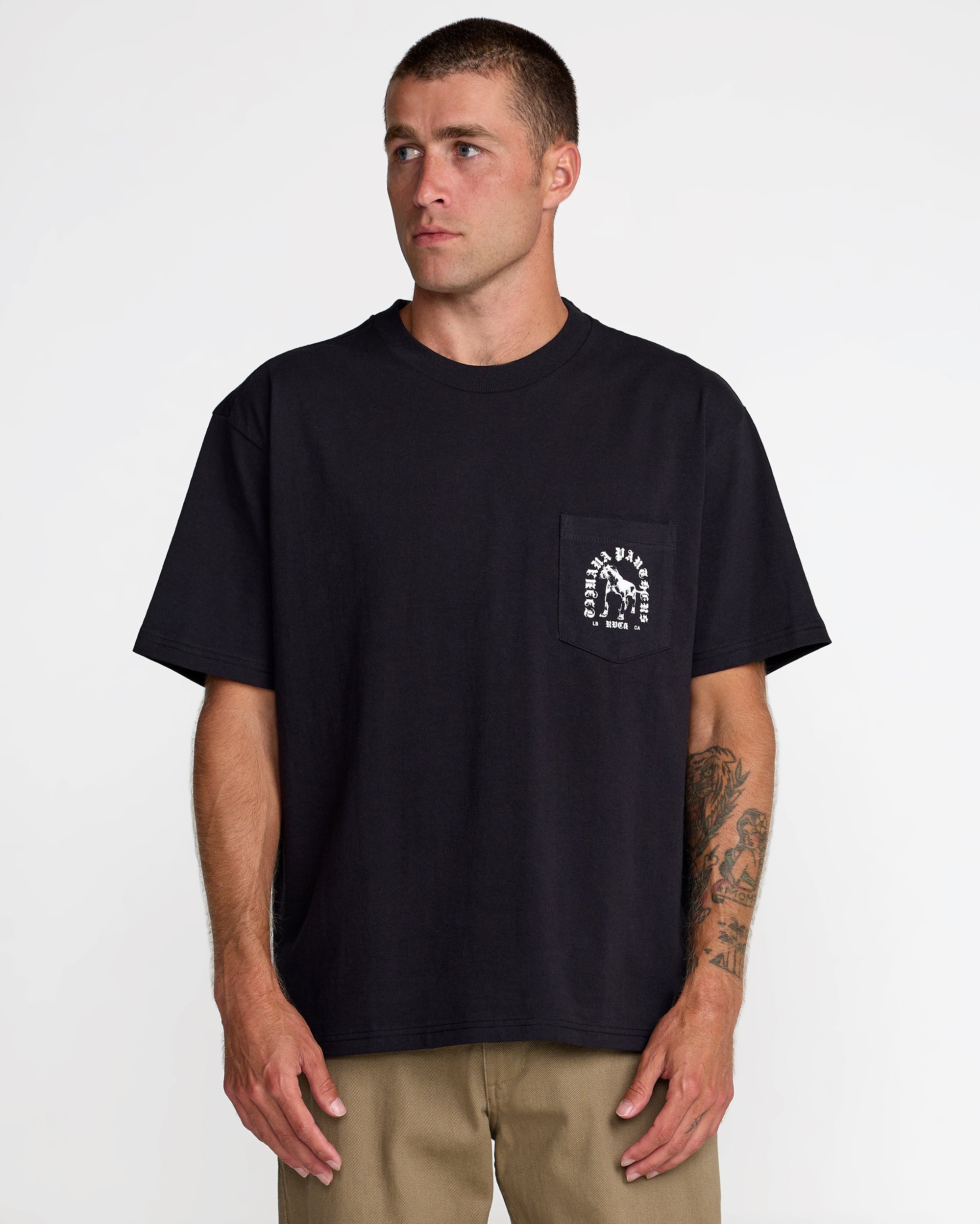 Bad Panther Short Sleeve Tee - RVCA