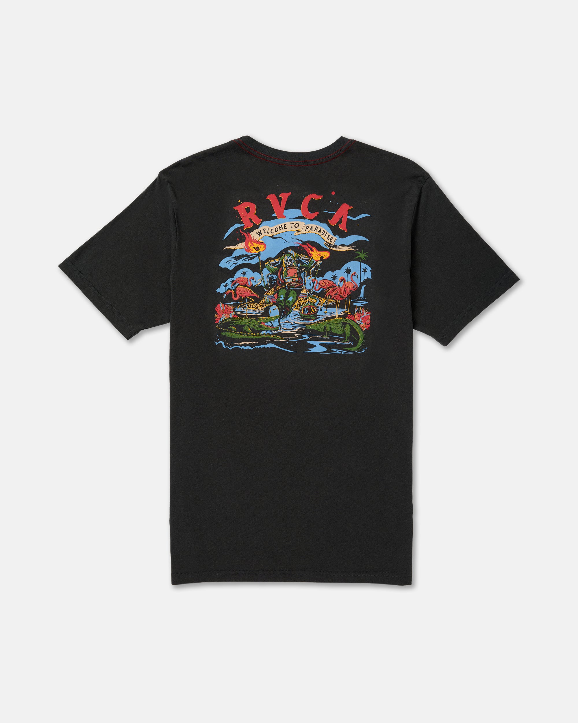 Welcome To RVCA Short Sleeve Tee - RVCA