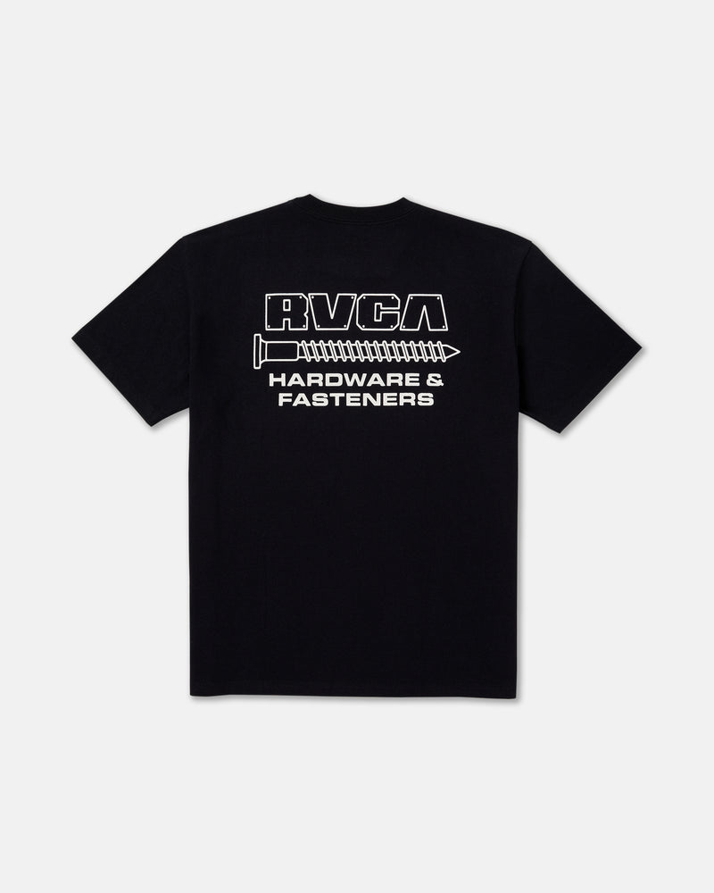 RVCA Fasteners Pocket Short Sleeve Tee - RVCA