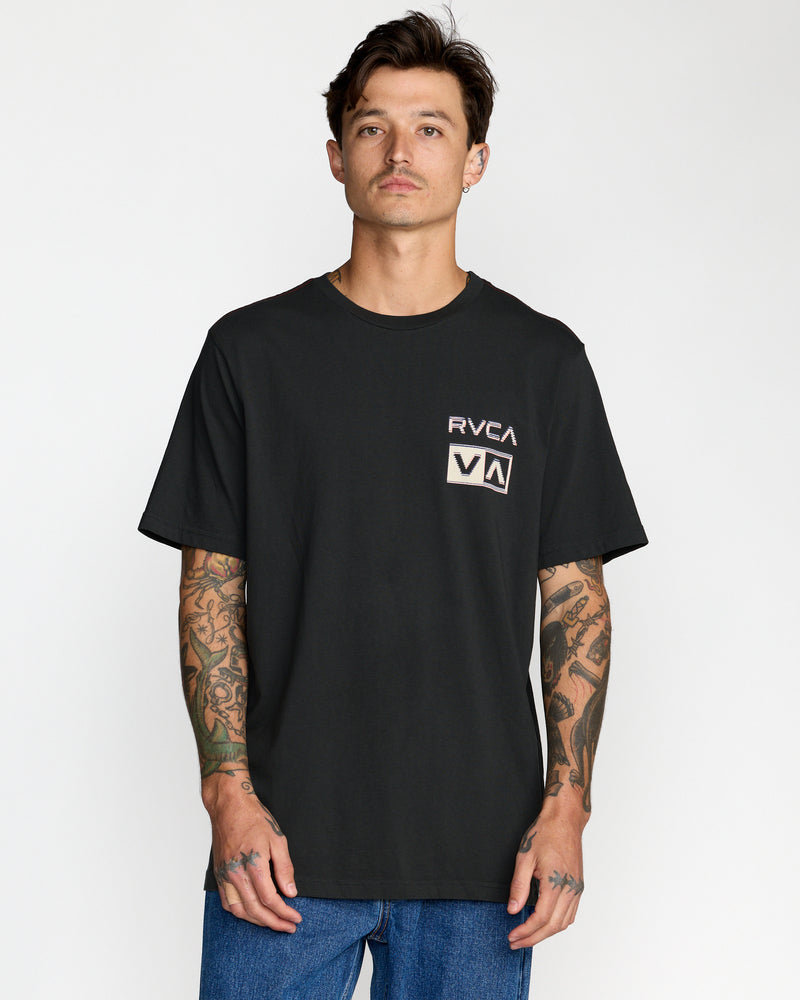 Glitch Short Sleeve Tee - RVCA