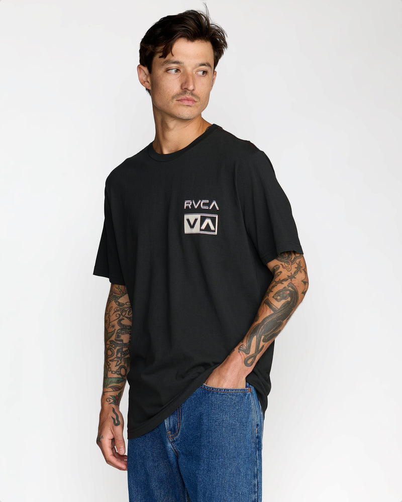 Glitch Short Sleeve Tee - RVCA