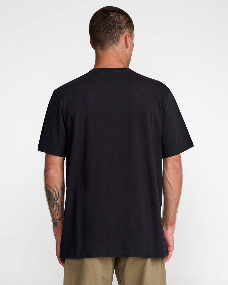 Big RVCA Glitch Short Sleeve Tee - RVCA