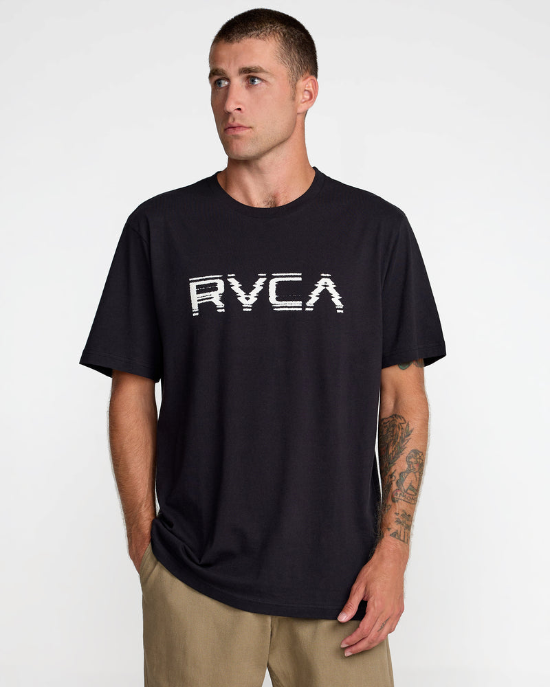 Big RVCA Glitch Short Sleeve Tee - RVCA