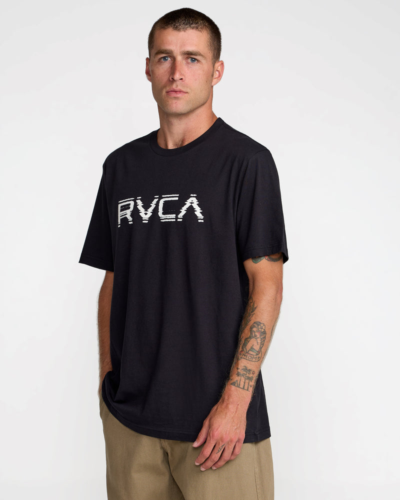 Big RVCA Glitch Short Sleeve Tee - RVCA