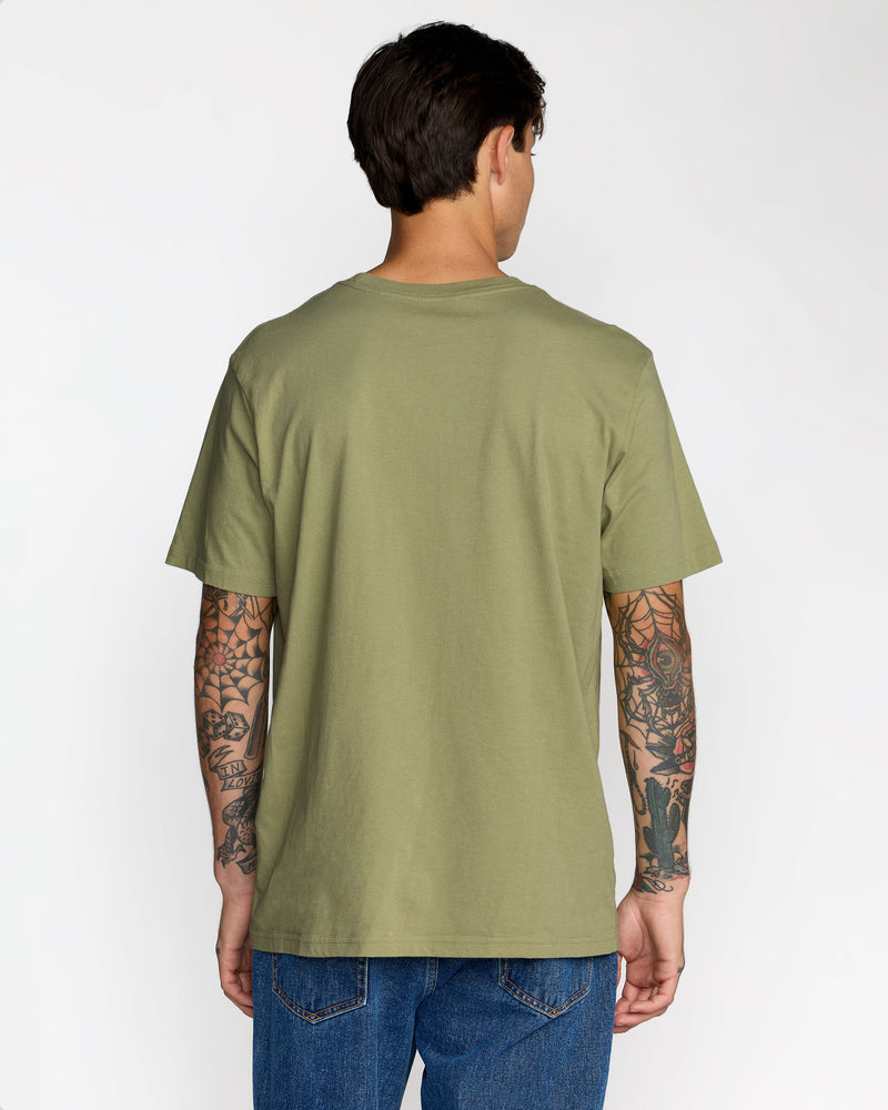 Big RVCA Glitch Short Sleeve Tee - RVCA