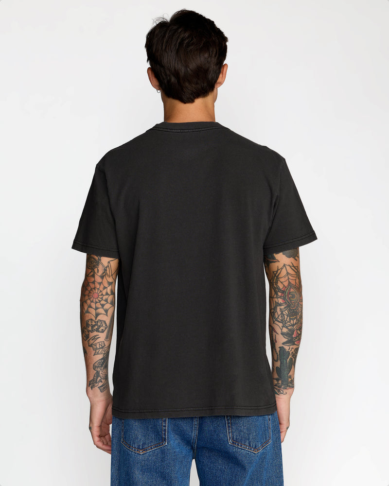 Midweight Label Short Sleeve Tee - RVCA