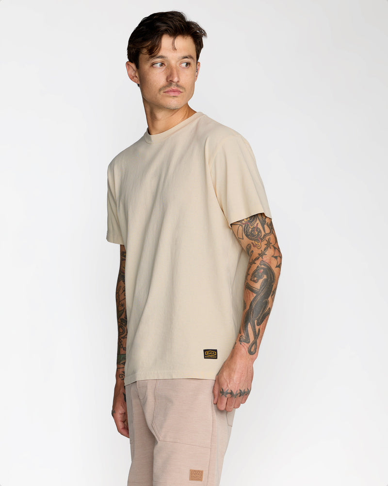 Midweight Label Short Sleeve Tee - RVCA