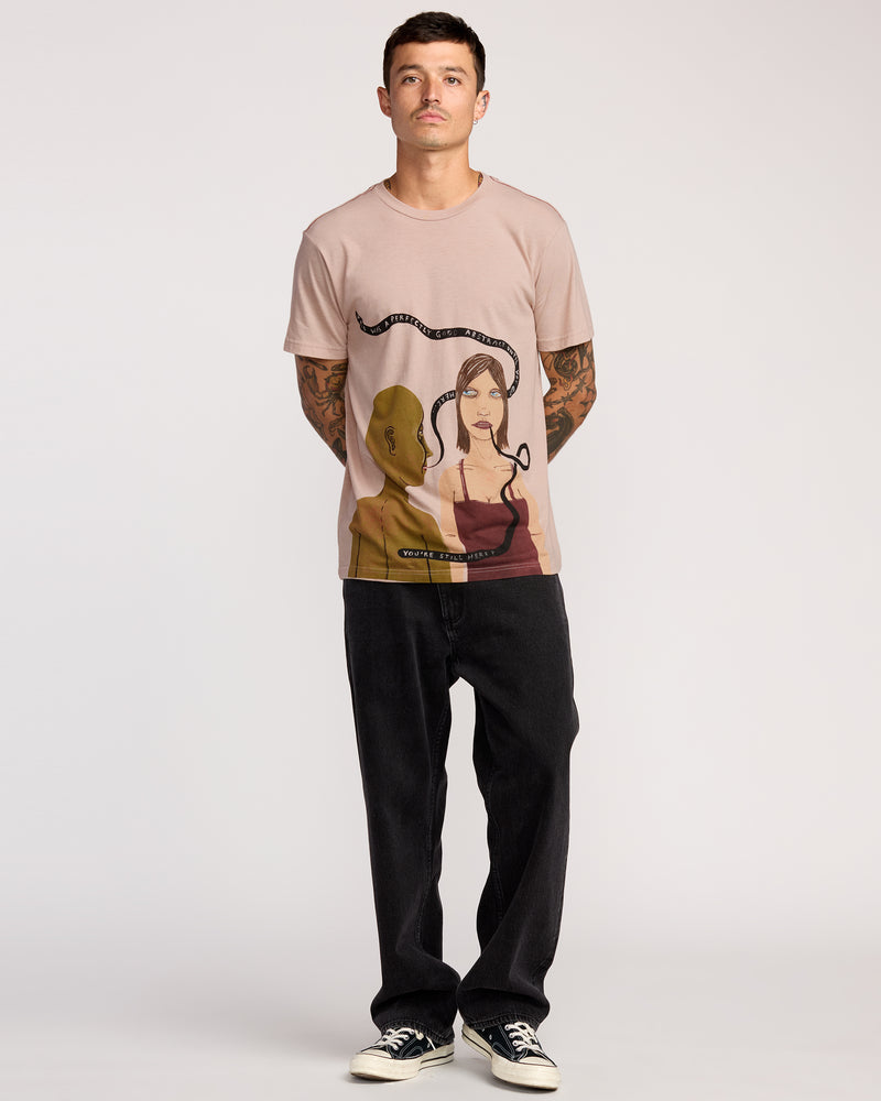 You're Still Here Short Sleeve Tee - RVCA