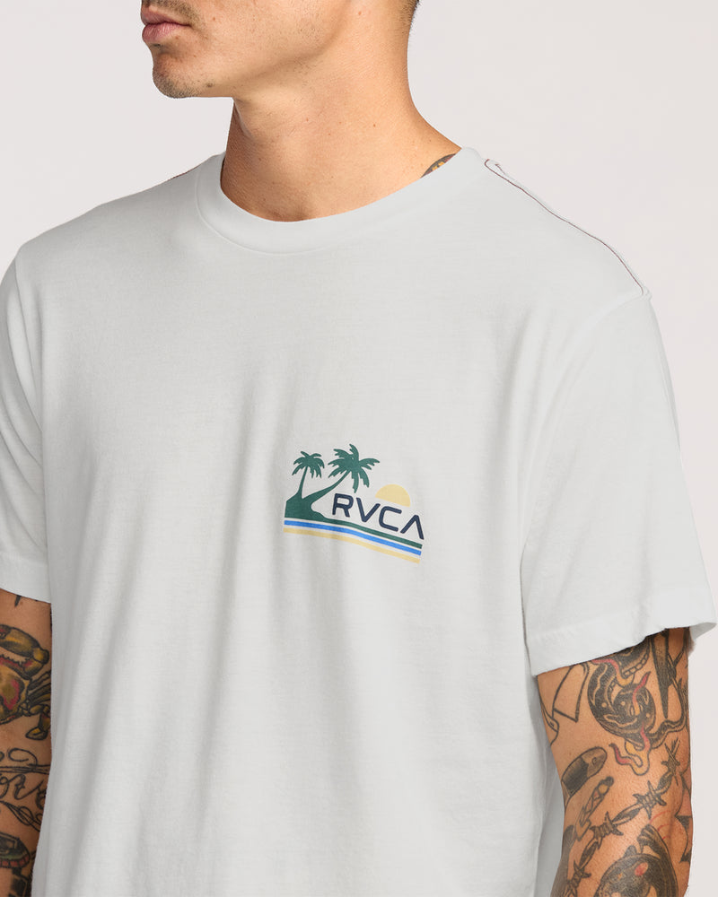 Palm Trail Short Sleeve Tee - RVCA