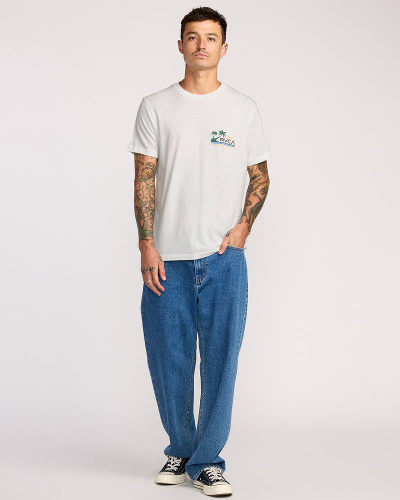 Palm Trail Short Sleeve Tee - RVCA