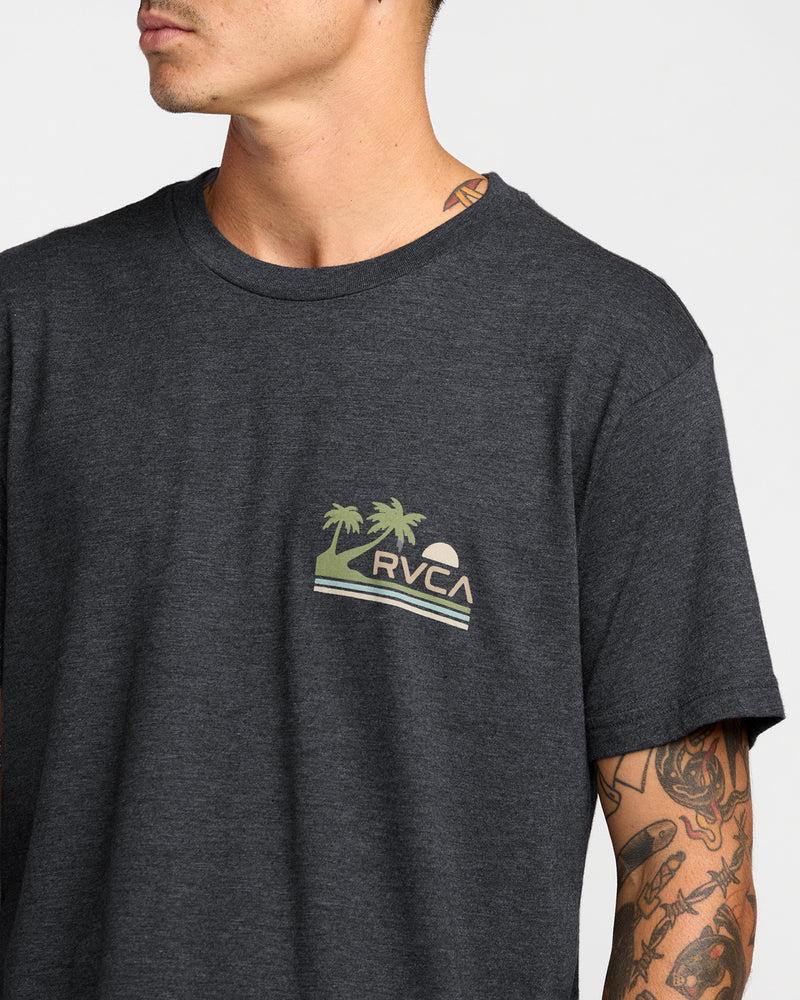 Palm Trail Short Sleeve Tee - RVCA